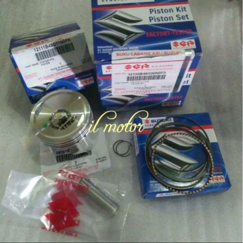 Piston Kit Suzuki Spin 125 OS Std ORIGINAL