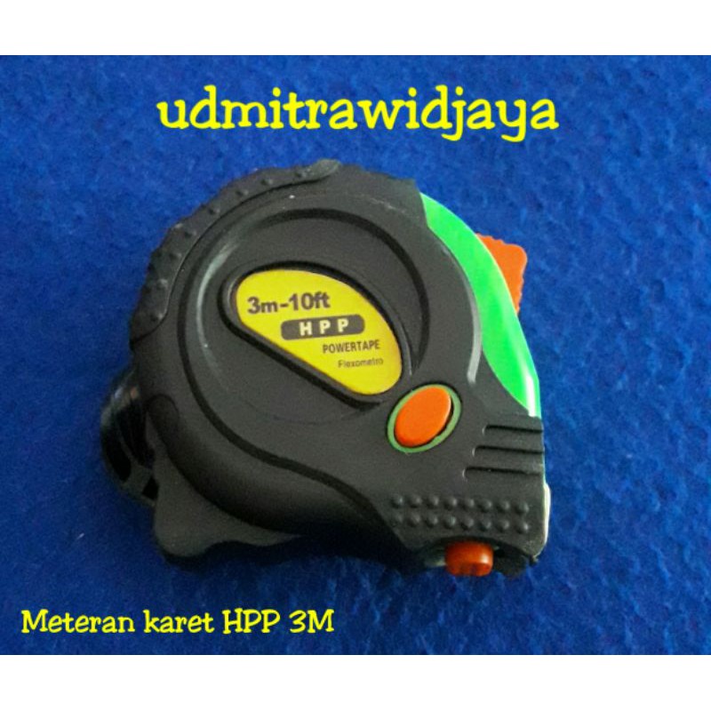 Meteran karet HPP 3M Rollmeter bangunan meteran tukang meteran berkualitas free bubble wrap wrapping