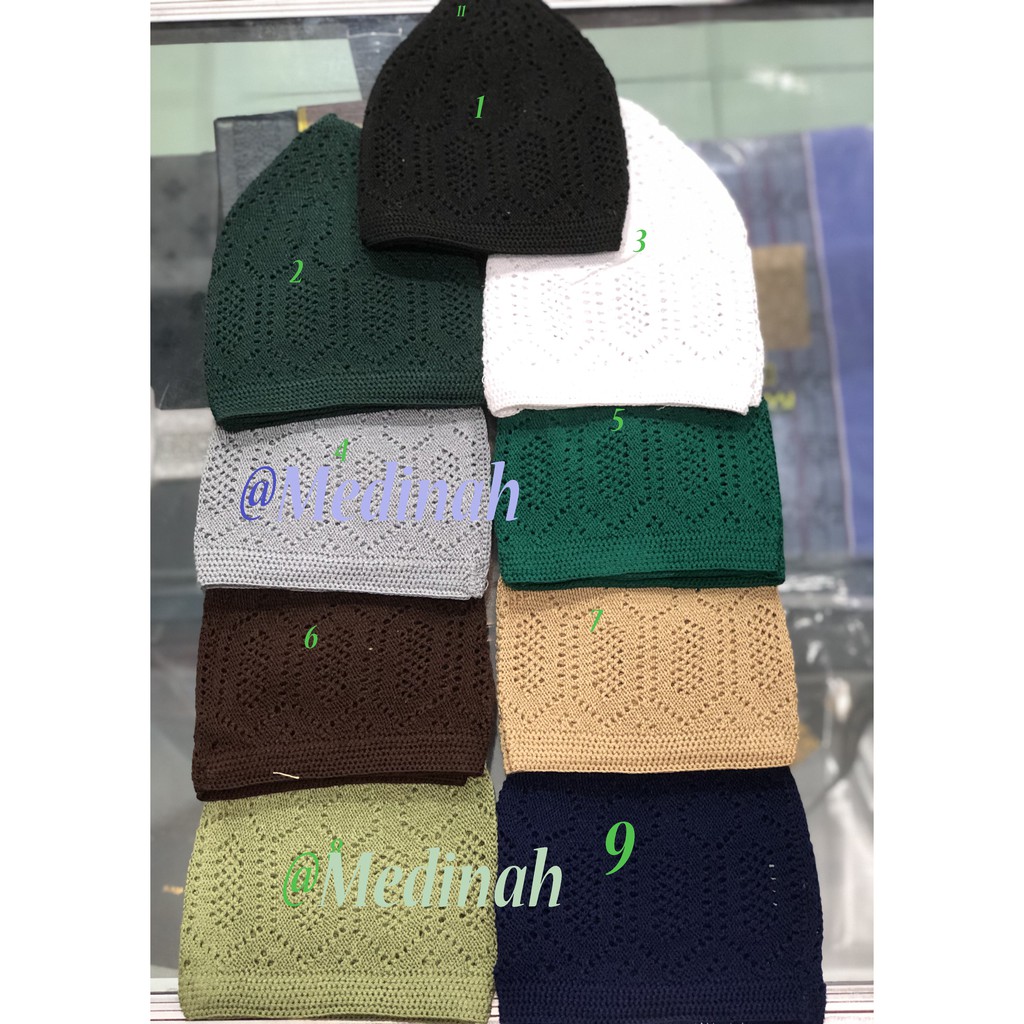 Peci Mercan Soylu Turkey/ ORIGINAL kopyah mercan/ kopyah rajut ORIGINAL