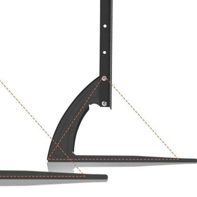 ✿ Bracket TV Stand Kaki TV 22 24 32 43 50 55 65 Inch Standing TV Samsung Sony LG TCL Coocaa Changhon
