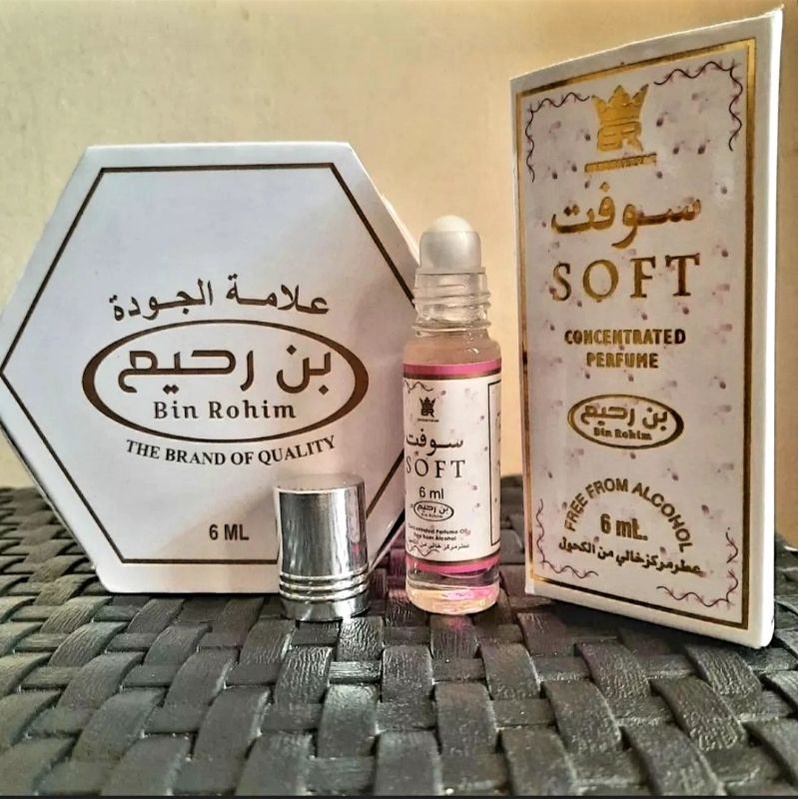 Parfum Harian 6ml Pria Wanita Minyak Wangi Roll Kemasan 6 ml Non Alkohol