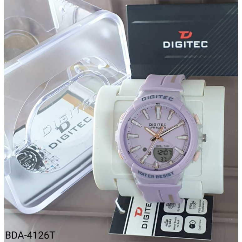 Jam Tangan Wanita Digitec Original BDA-4126T Tahan Air Garansi Resmi Digitec