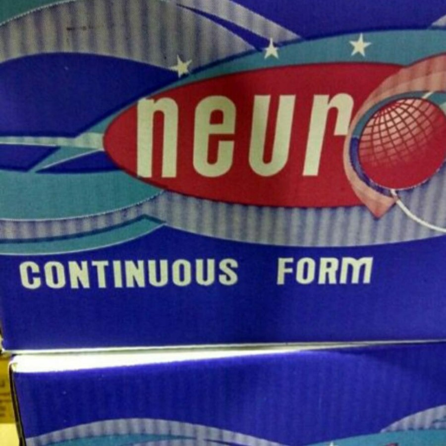 

Continous Form 91/2 x 11 4 Ply (K4 Neuro)NCR / Kertas Komputer atk