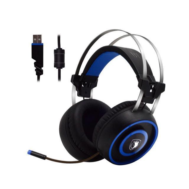 Headphone Gaming Sades G60 7.1 Surround Sound - Headset sades G-60