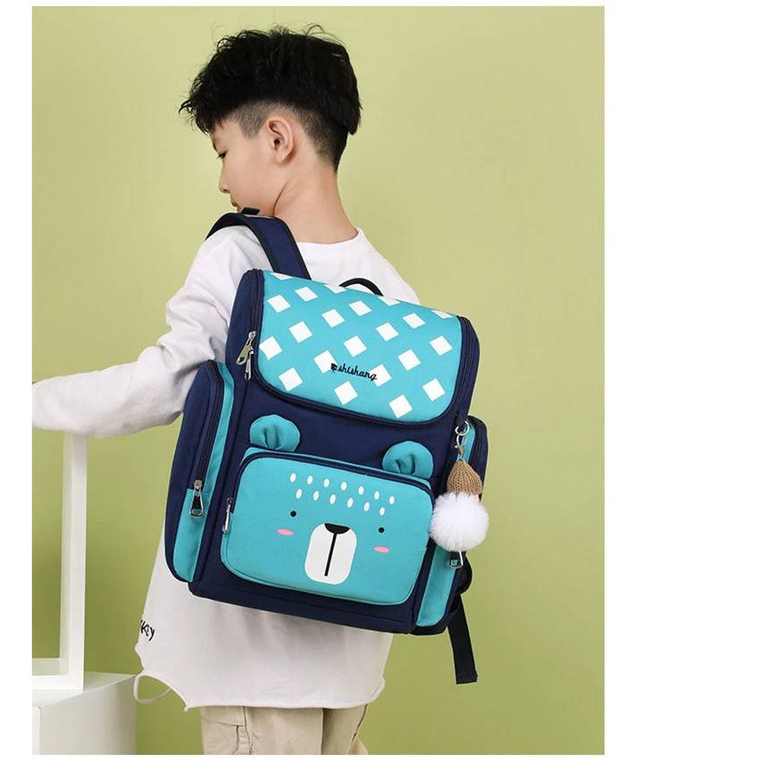 Tas Mochila Ransel Anak Sekolah Karakter Fashion Kids Backpack Cute Murah Batam Tas Kanvas import