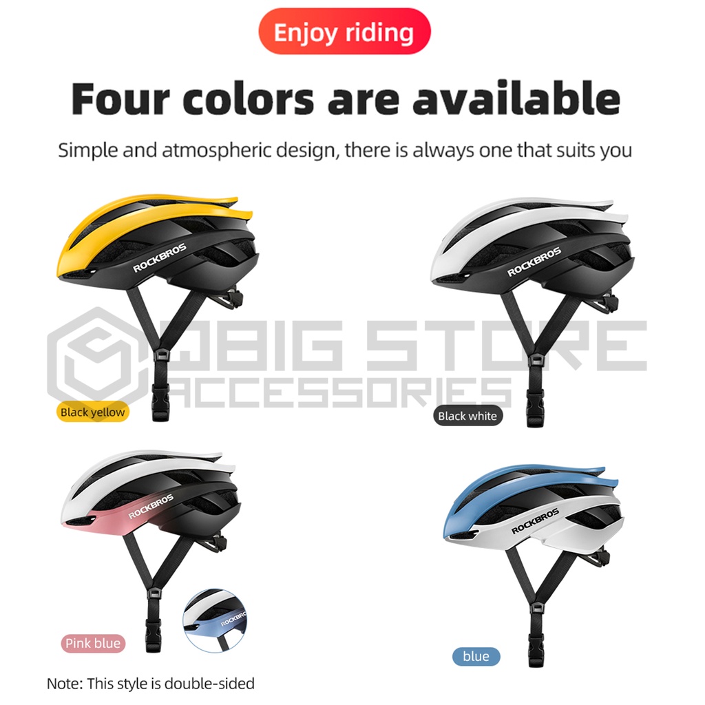 Rockbros Helm Sepeda RB-01 Roadbike MTB Pria Wanita