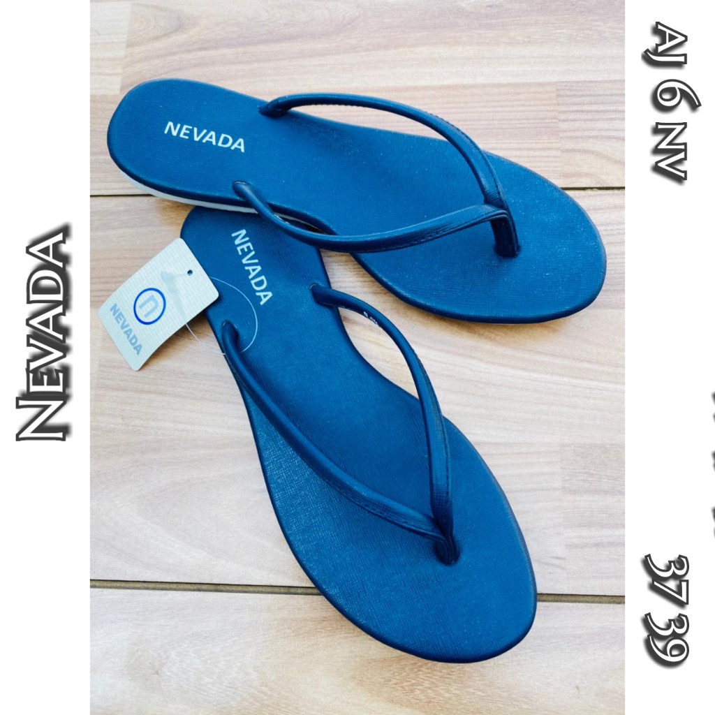 sandal jepit nevada aj6 navy