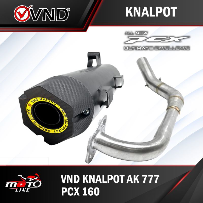 Knalpot VND AK 777 B1 - PCX 160