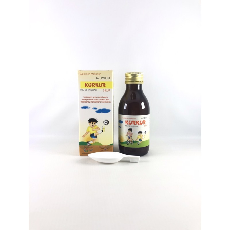 KURKUR SIRUP (120 ml) / VITAMIN ANAK / SUPLEMEN