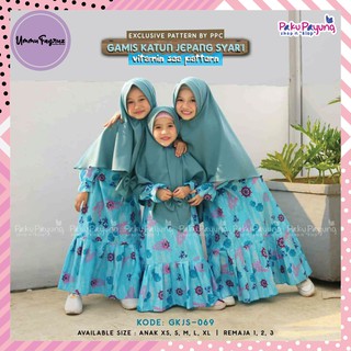  ORI PAKU  PAYUNG  GAMIS  KATUN JEPANG SYAR I KIDS VITAMIN 