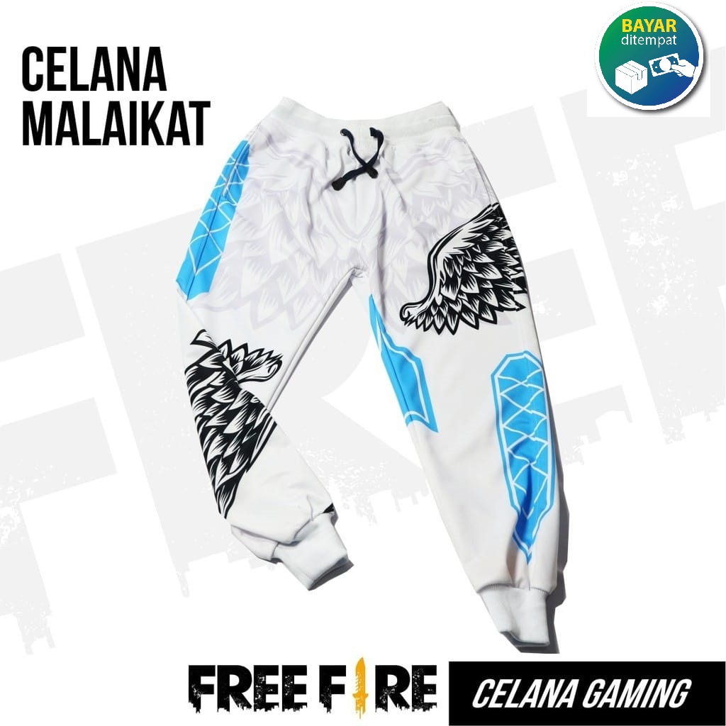 Celana ff  Free Fire Gaming Pria Anak dan Dewasa Calca Angelica Malaikat Heroic Angel FF