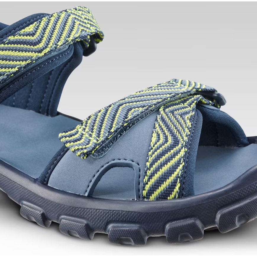 QUECHUA MH100 Sandal Gunung Anak Unisex Dengan Rip-Tab Nyaman Dipakai