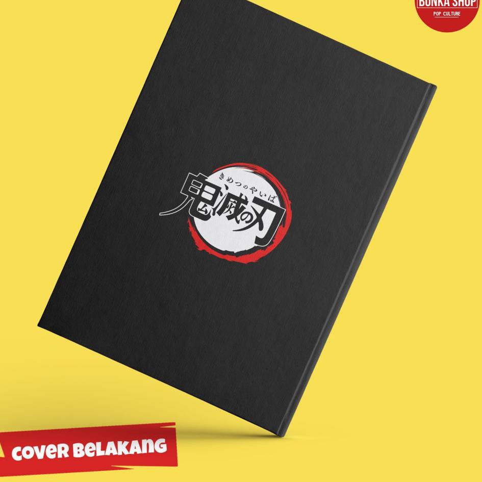 

Lagi Tren.. Note Book Film Anime Kimetsu no Yaiba C hardcover A5 Buku Tulis Catatan Murah