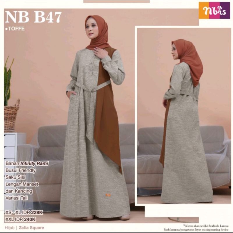 GAMIS NIBRAS NB B47 • NB B17 • NIBRAS • SYARI