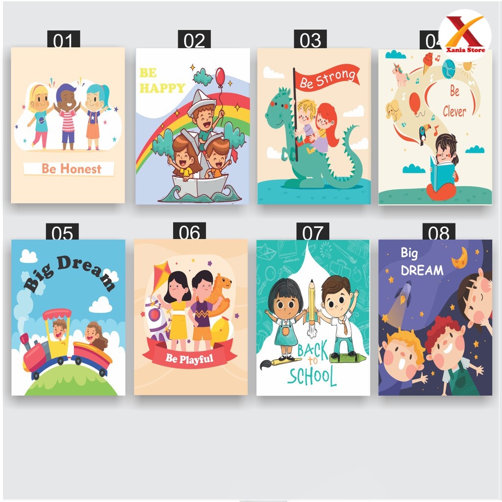 Hiasan Dinding Wall Decor Dekorasi Anak Quotes Motivasi Belajar Hiasan Gantung Gambar Pajangan Rumah