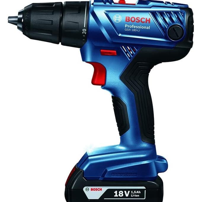 Cordless Drill Bosch GSR 180-Li Bor Baterai Bosch selebr17 Ayo Order