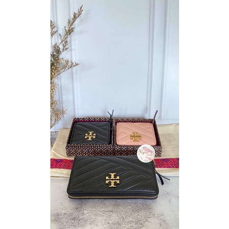 Tory Burch Kira Chevron Wallet / Dompet wanita