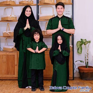 ZALWA COUPLE  BAJU  COUPLE  KELUARGA COUPLE  KELUARGA JANNAH 