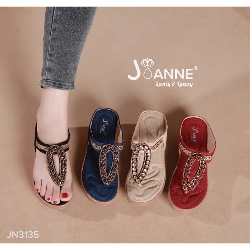 RESTOCK!! [ORIGINAL] JOANNE Wedges Sandals Sepatu Wanita #JN3135