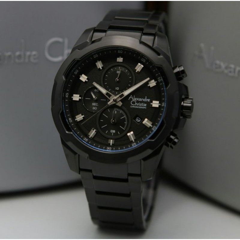 JAM TANGAN ALEXANDRE CHRISTIE  PRIA 6523 ORIGINAL