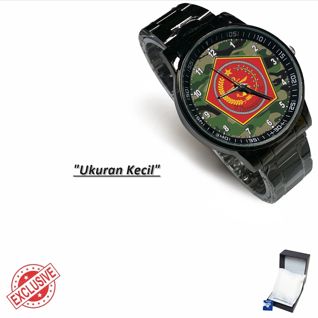 Jam Tangan Rantai Couple TNI MABES (Special)