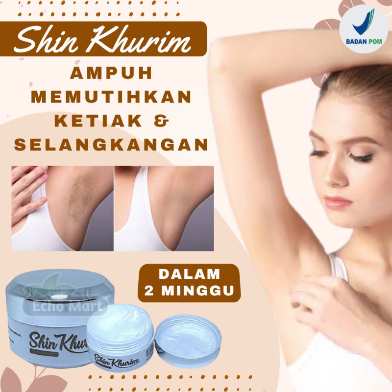 Cream Pemutih Pencerah Ketiak Selangkangan Ampuh BPOM Shin Kurim Shin Khurim Original Krim Pemutih Bokong Leher Sikut Lutut Leher Pantat Ketek Dengkul Siku Obat Lotion Memutihkan Lipatan Selangkangan Ketiak Hitam Membandel Permanen Underarm Ori