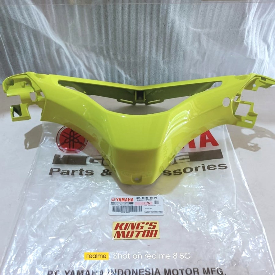 COVER BATOK BELAKANG KM SPEEDOMETER AEROX 155 KUNING STABILLO. B65-P7