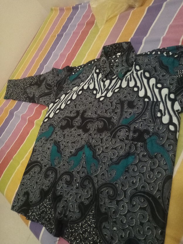 Batik Pria Anak Laki Laki Modern Cowok Cople Lengan Panjang Bahan Katun Prima Adem Dan Halus