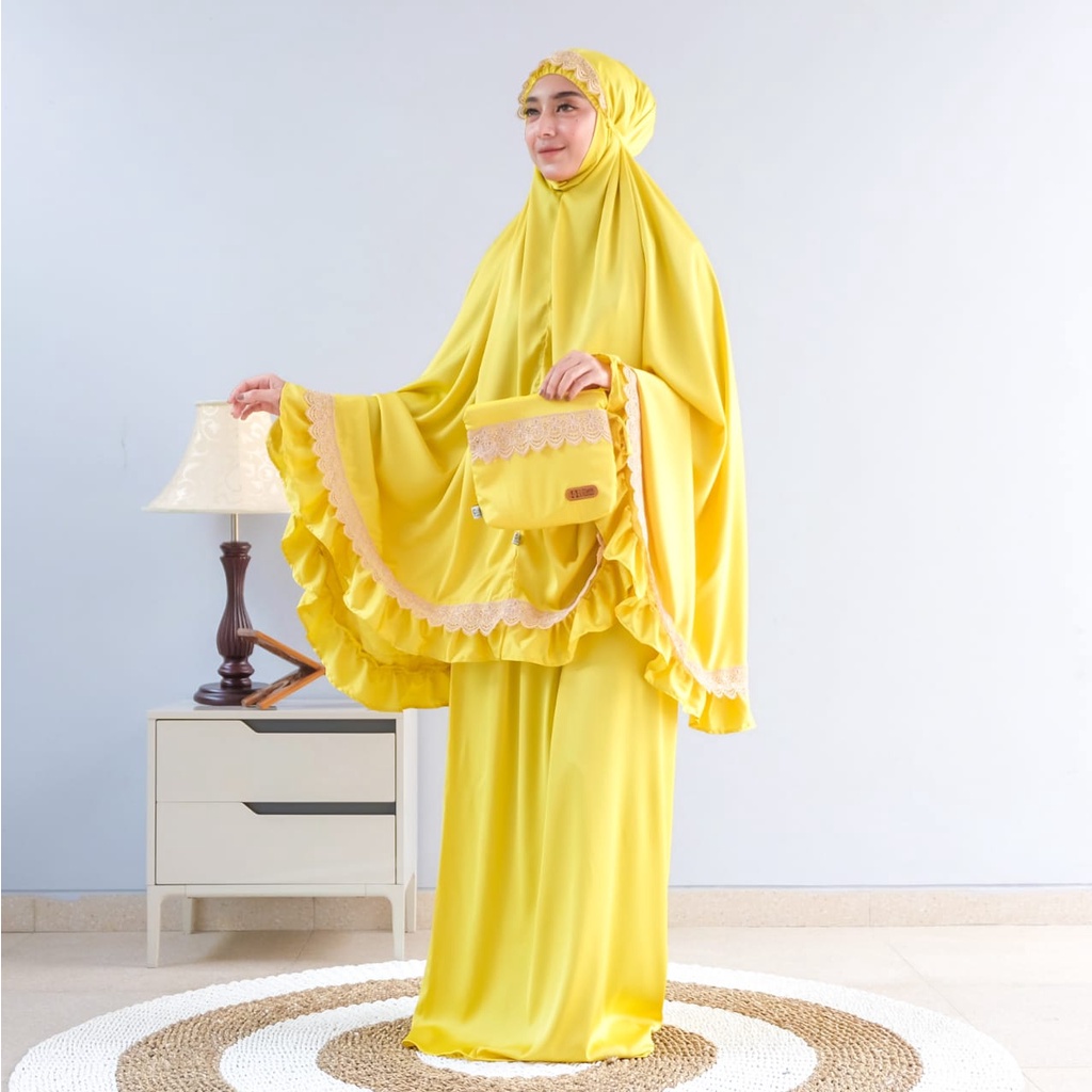 Mukena Dewasa Premium Silk HiCloth Fashion