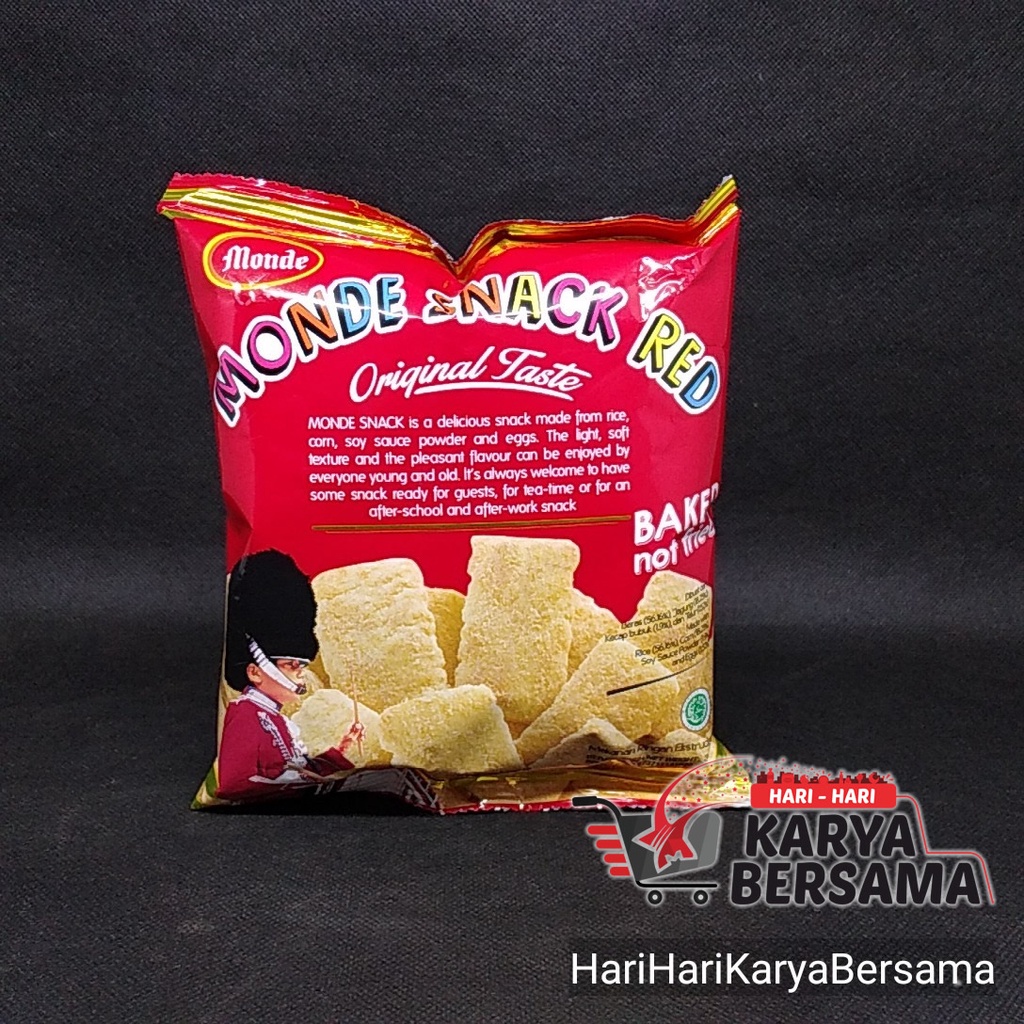 

MONDE SNACK RED 25GR