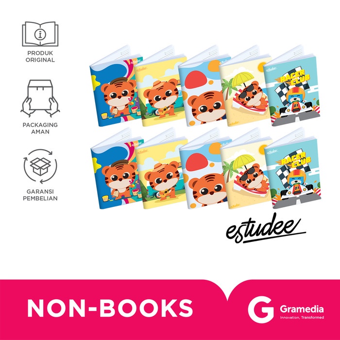

Estudee E Buku Tulis Kwarto 38 Animal Isi 10