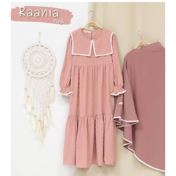 RAANIA SET GAMIS ANAK PEREMPUAN SAILA by ALBANI CORNER klambieakhwat | gamis anak | set gamis anak | pakaian muslim anak perempuan | gamis anak muslim  | gamis anak murah | set anak