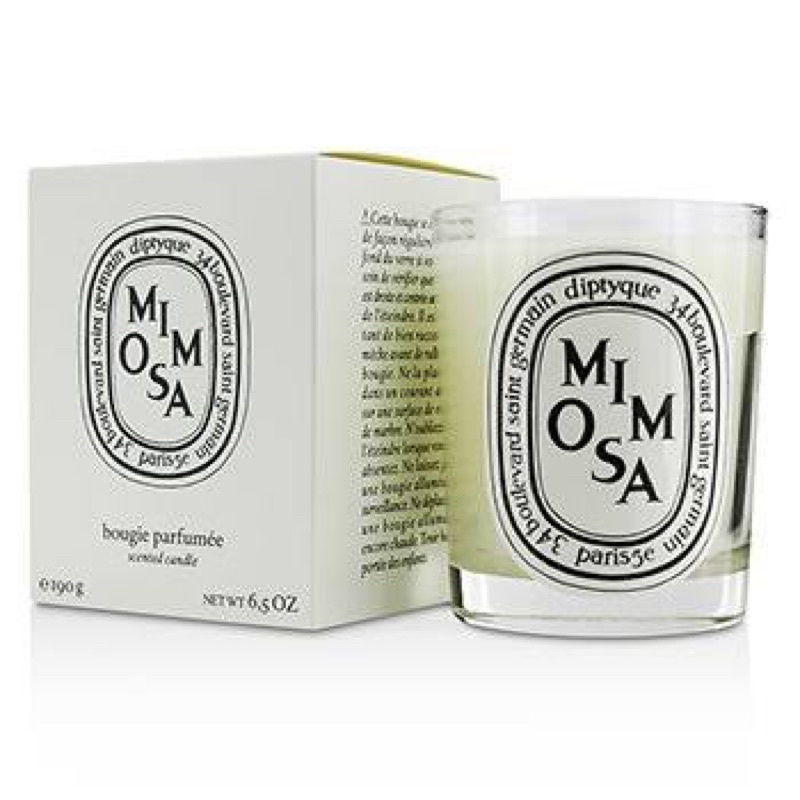 DIPTYQUE CANDLE MIMOSA 190 GRAM
