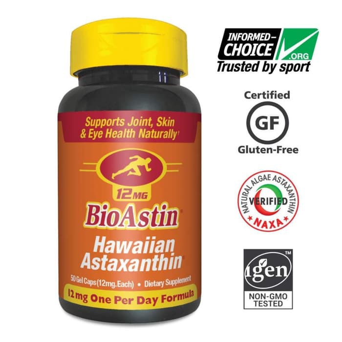 BioAstin Hawaiian Astaxanthin 12mg