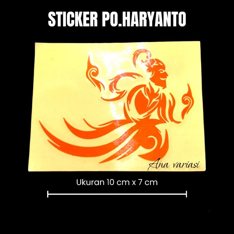 sticker cutting,sticker P.O HARYANTO