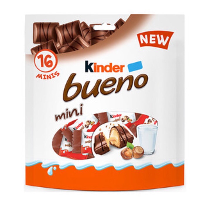 

COKELAT- KINDER BUENO MINI -16 MINIS -COKELAT.