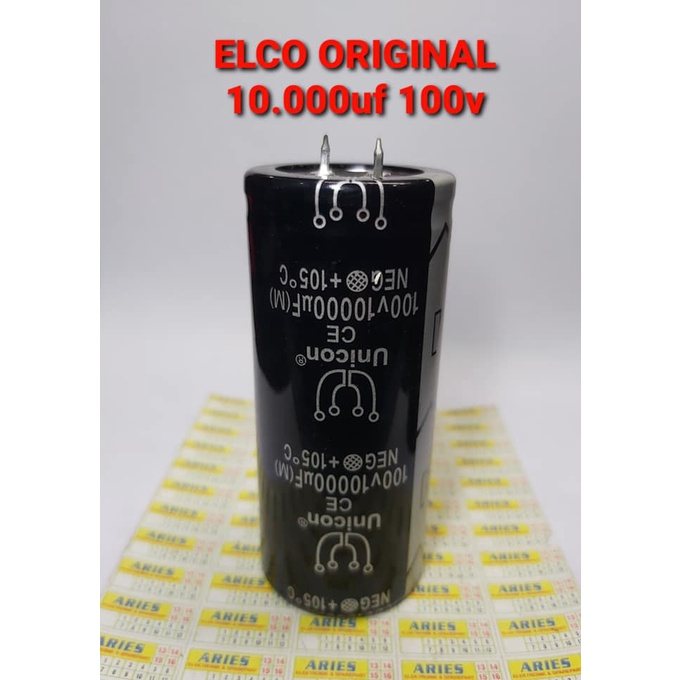 Elco 10.000uf 100v UNICON 10000UF 100V UNICON