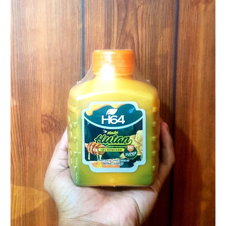 

Madu Hutan PREMIUM Super H64 500 GR - Madu Bersanad - Madu Hutan