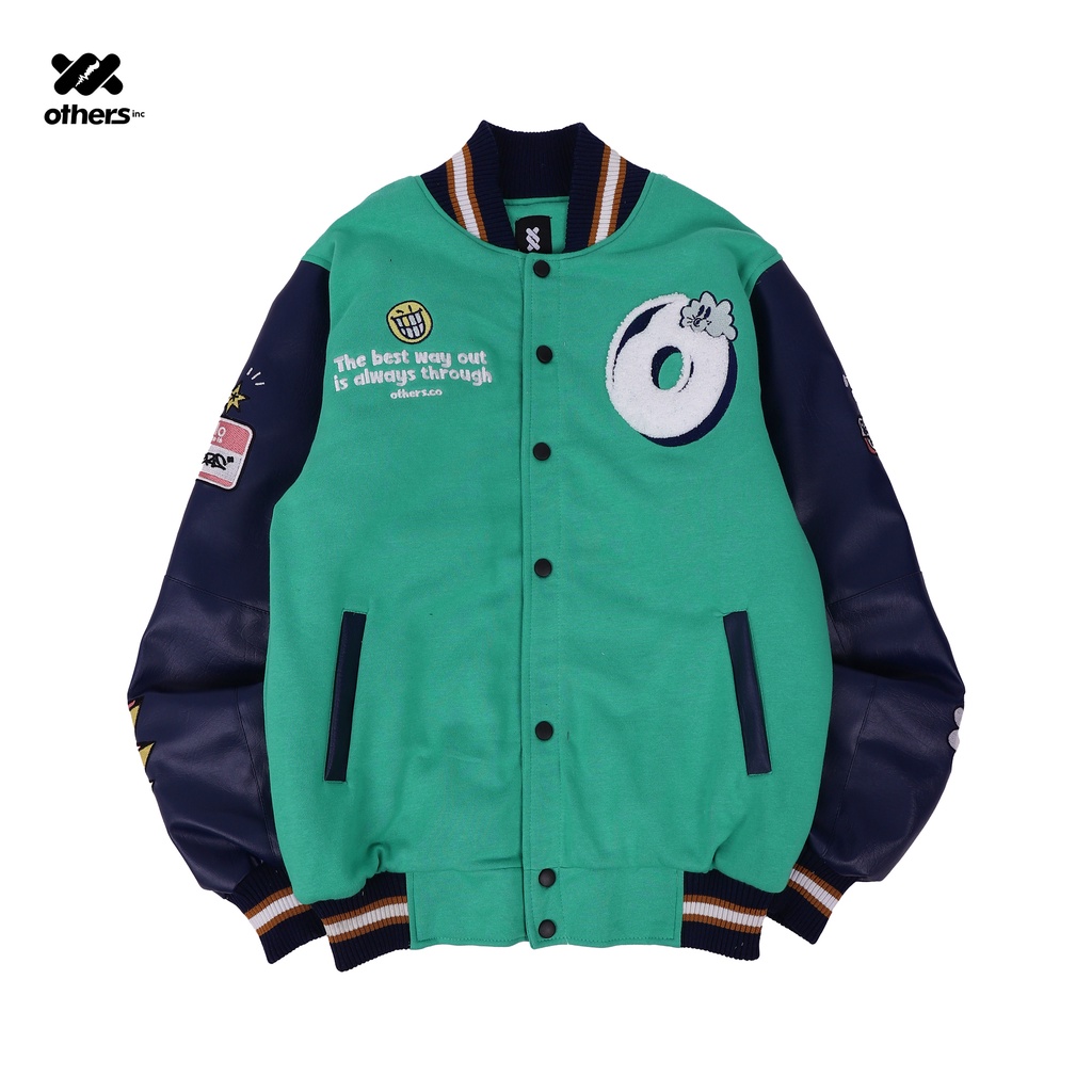VARSITY JACKET | LIFE PROBLEM GREEN | OTHERSBRAND
