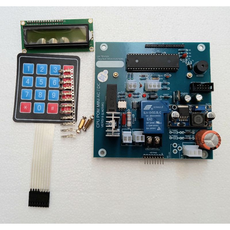 CPU AC DC VERSI 2 pom mini pertamini bisa edit nama dan password