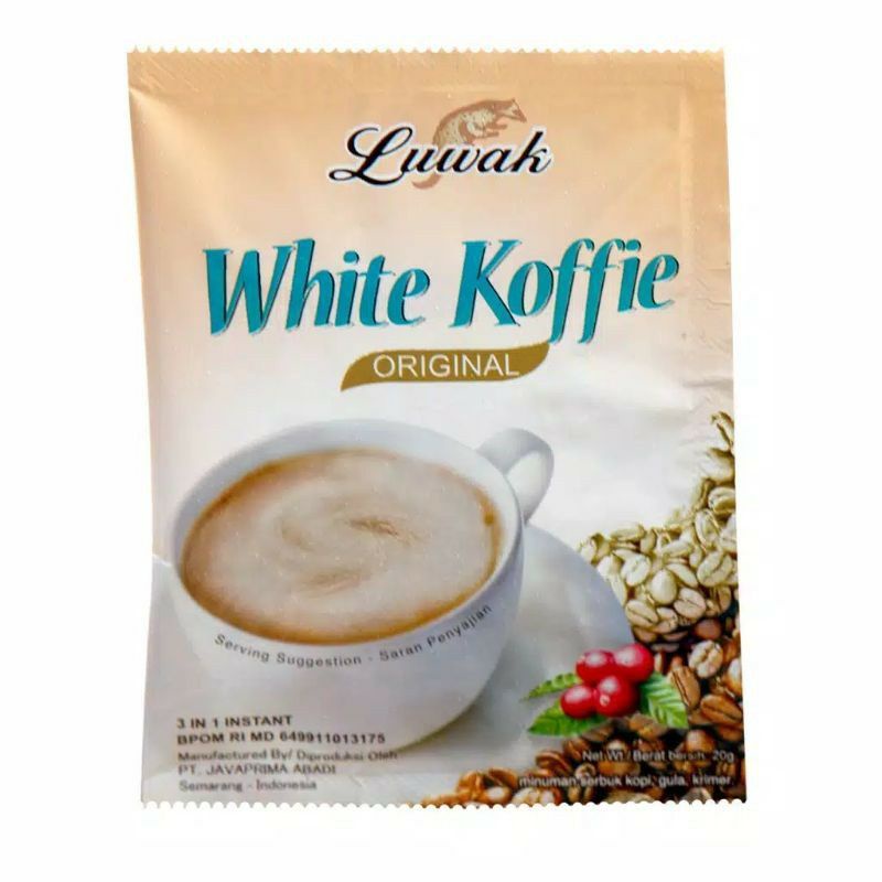 

luwak white coffe 10 sachet