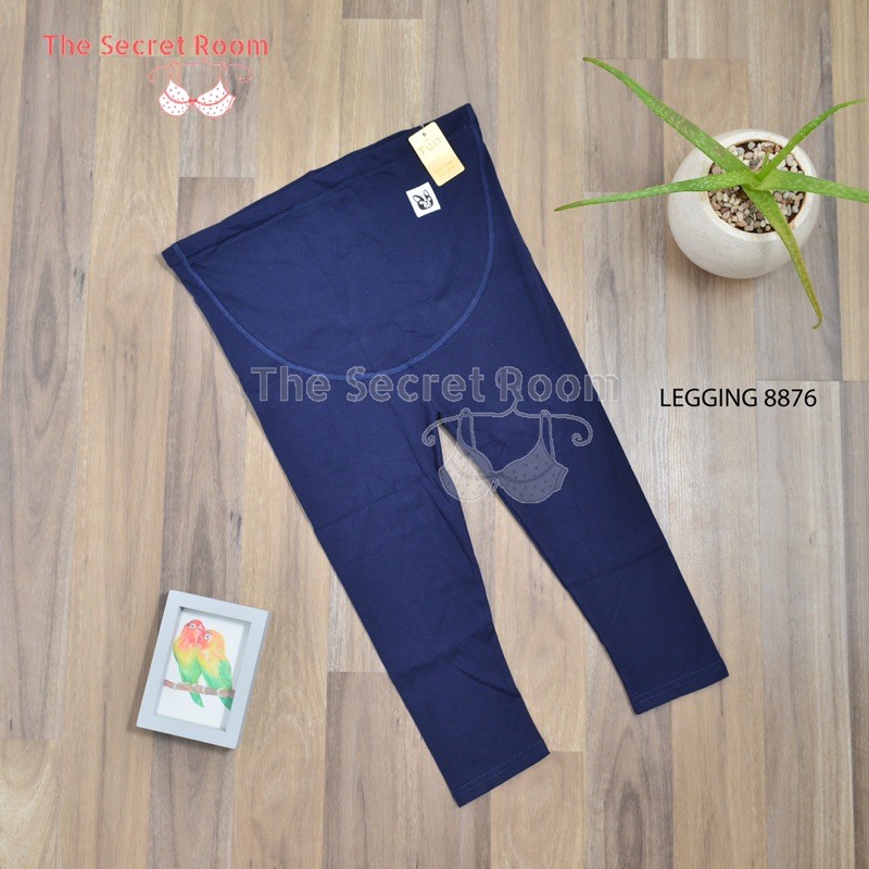 TALLY CELANA LEGGING HAMIL 8876 (ADA KANTONG PERUT) I FREE SIZE | PANJANG 3/4