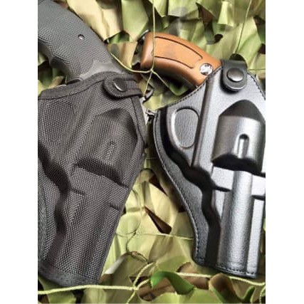 Holster - Case Senjata - Tas Slempang Army Revolver Leather N Condura Belt Holster Produk Terbaik