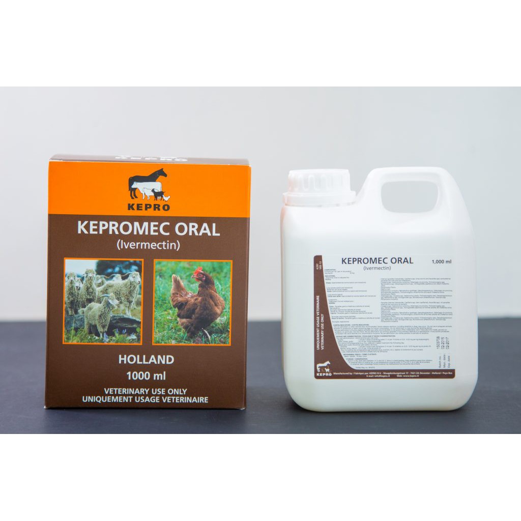 KEPROMEC ORAL 10 ML - Obat Gudik Jamur Scabies Kucing Kelinci Anjing FEFARM