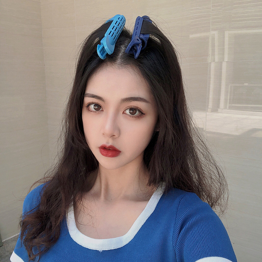 Korean New Hair Curler Fluffy Artifact Girl Cute Clip Headdress Curler Woman Hair Accessories