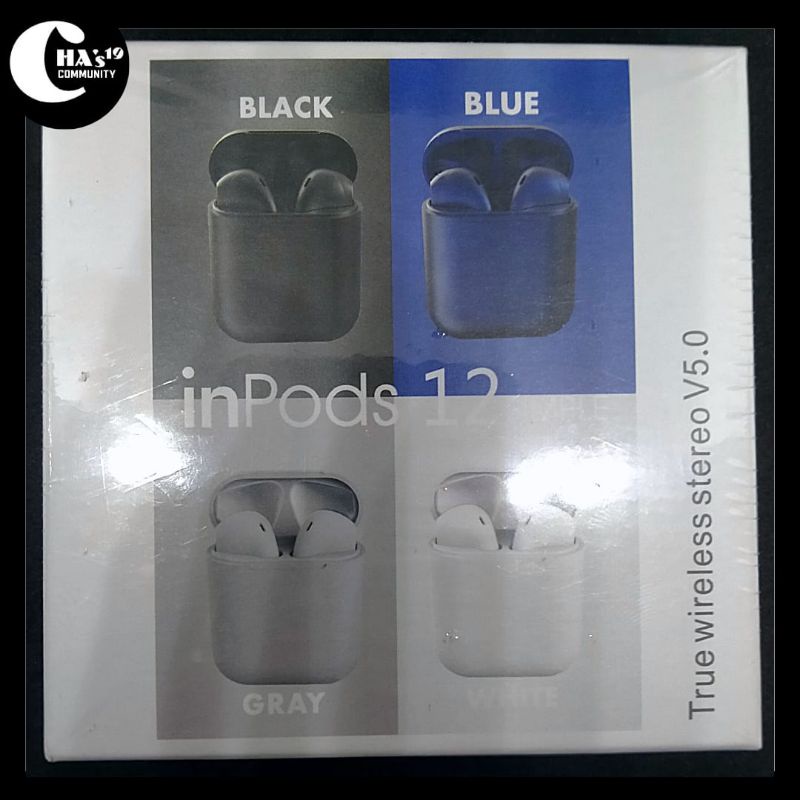 Jual Headset Bluetooth Inpods i12 TWS Macaron Earphone Bluetooth Inpods