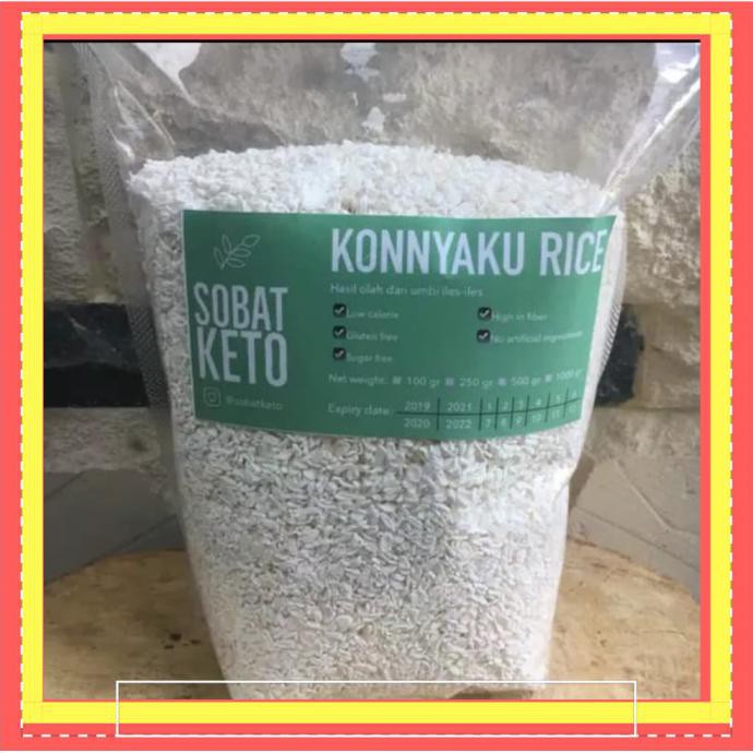 

1 KG BERAS SHIRATAKI / SIRATAKI / SIRATAKE KONNYAKU LOW CARBS