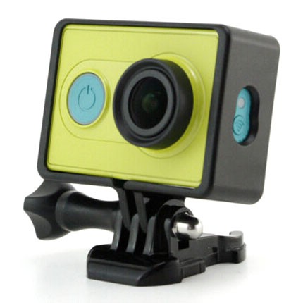 Vamson Plastic Side Frame for Xiaomi Yi Action Camera - GP-CA29 - Black