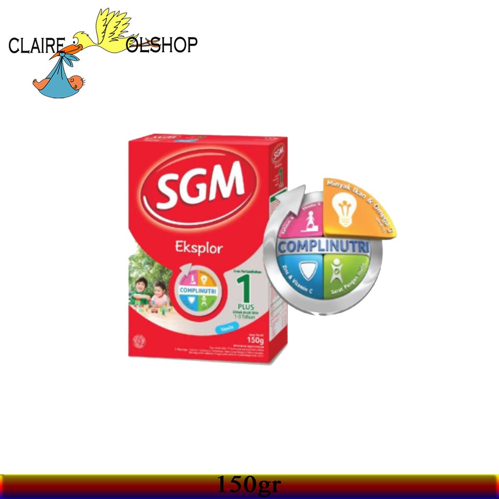 

SGM EKSPLOR 1 PLUS RASA VANILA 150gr