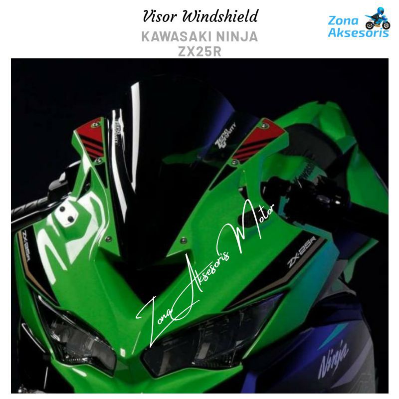 windshield zx25r kawasaki visor zx25r kawasaki ninja zero gravity zx25r zero